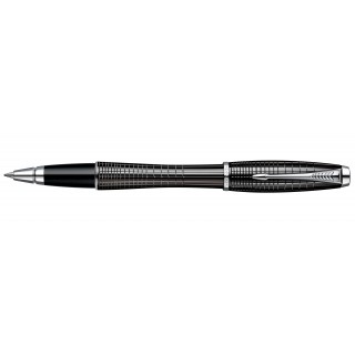 Ручка-роллер Parker Urban Premium T204 Ebony Metal Chiselled